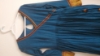 Picture of Peacock blue venkatgiri dress full sleeves