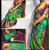 Picture of brand new Uppada tissue saree with blouse