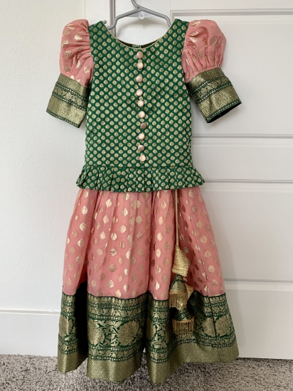 Picture of Kids Banaras Lehenga (2-3 Yrs)