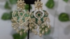 Picture of Dabi Kundan Meenakari Style Earrings