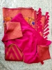 Picture of Semi Banaras Paithani Silk Saree