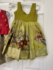 Picture of Kids-Benaras lehenga and zari kota lehenga with one common blouse 2.5 yrs