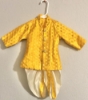 Picture of Ethnic wear Very elegant bright yellow customized kurta with silk dhoti suitable for 5 to 12 months baby boy