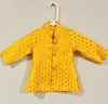 Picture of Ethnic wear Very elegant bright yellow customized kurta with silk dhoti suitable for 5 to 12 months baby boy