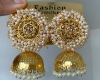 Picture of Brand New Cluster Pearls Jhumka earrings