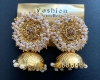 Picture of Brand New Cluster Pearls Jhumka earrings