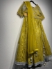 Picture of lemon green designer lehenga