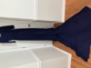 Picture of NEW NAVY BLUE MATERNITY PHOTOSHOOT GOWN WITH LONG TRAIL