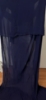Picture of NEW NAVY BLUE MATERNITY PHOTOSHOOT GOWN WITH LONG TRAIL