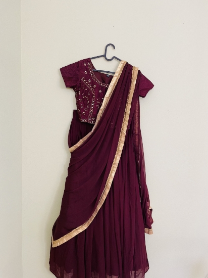 Picture of New Burgandy Lehenga