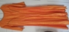 Picture of orange long frock without dupatta