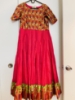 Picture of beautiful meenakari longfrock
