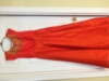 Picture of Red rawsilk gown