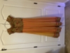 Picture of peach longfrock