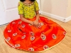 Picture of Customized Crop-top and Doti Set 4-6y