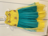 Picture of Green and Yellow Long Frock 2-4Y