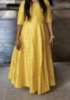 Picture of Beautiful Yellow long gown