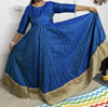 Picture of blue flared longfrock(38-40)