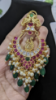 Picture of New Kundan earrings very rich look with lock system