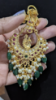 Picture of New Kundan earrings very rich look with lock system