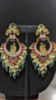 Picture of New Kundan earrings very rich look with lock system