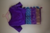 Picture of Blue and magenta Pattu saree