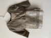 Picture of Grey color georgette saree with overcoat designer blouse