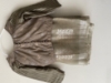 Picture of Grey color georgette saree with overcoat designer blouse