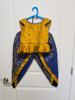Picture of Customized Crop-top and Doti Set 4-6y