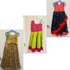 Picture of Combo of 3 Customized Frocks