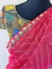 Picture of bandini cotton silk saree with kalamkari blouse