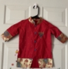 Picture of Kids paithani and Lenin Krishna dress combo 1-2Y