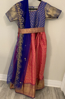 Picture of Beautiful Pink & Blue Anarkali dress