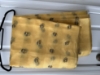 Picture of Yellow and Black saree with blouse