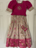 Picture of Embroidered Top With Puff Sleeves And Pattu Style Lehenga 4-6Y