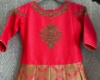 Picture of Brand new Banaras gown with Maggam work