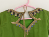 Picture of Green pure Tussar lehanga with kasu work on blouse 4-5y