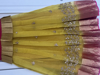 Picture of Yellow organza lehanga with pink stripes blouse 8-9y