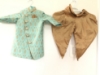 Picture of Banarasi  sea blue kurta set 8-12M