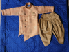 Picture of Boys Kurta with Gold Color Bottom 2- 3 Y