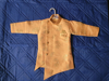Picture of Boys Kurta with Gold Color Bottom 2- 3 Y