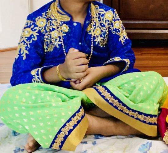 Picture of Ikkath pattu kurta 2-4y