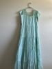 Picture of pista green Long frock