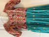 Picture of Brand new Blue colour paithani long gown with butta hands