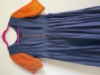 Picture of Cotton checks sungudi silk dress