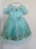 Picture of Sea green Party wear frock 2Y