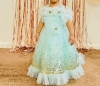 Picture of Sea green Party wear frock 2Y