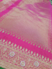 Picture of Pink Banarasi saree
