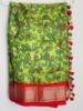 Picture of Pure gadwal pattu with penkalamkari print saree