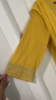 Picture of Yellow long kurti with dupatta